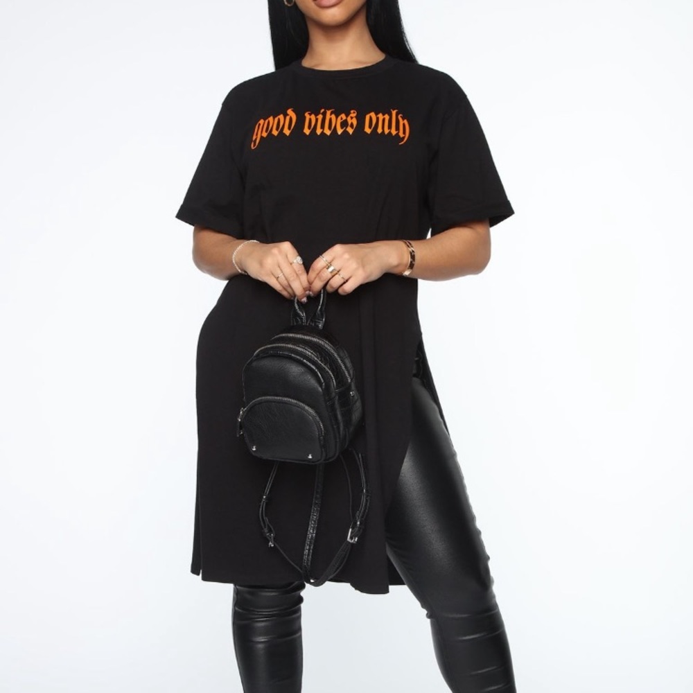 Tunic Top - Black